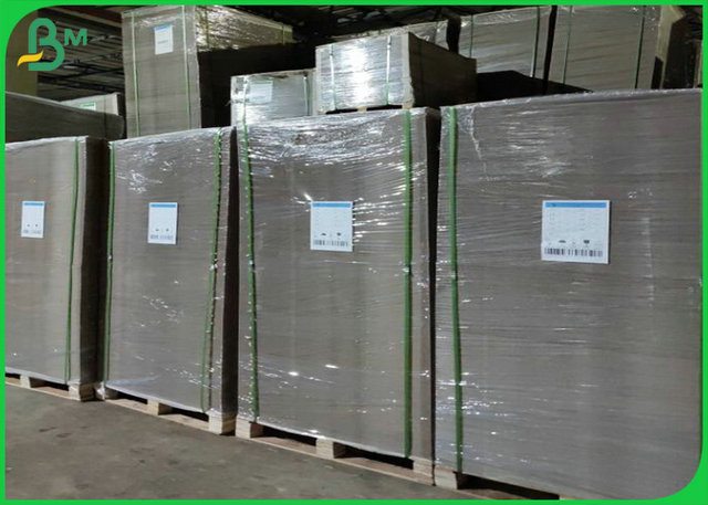 2mm 2.5mm Thickness 2 Side Gray Carton Board For Rigid Box Making
