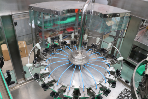 3000bph Glass Bottle Rinsing And Filling Machine , Beer Liquid Filling Machine