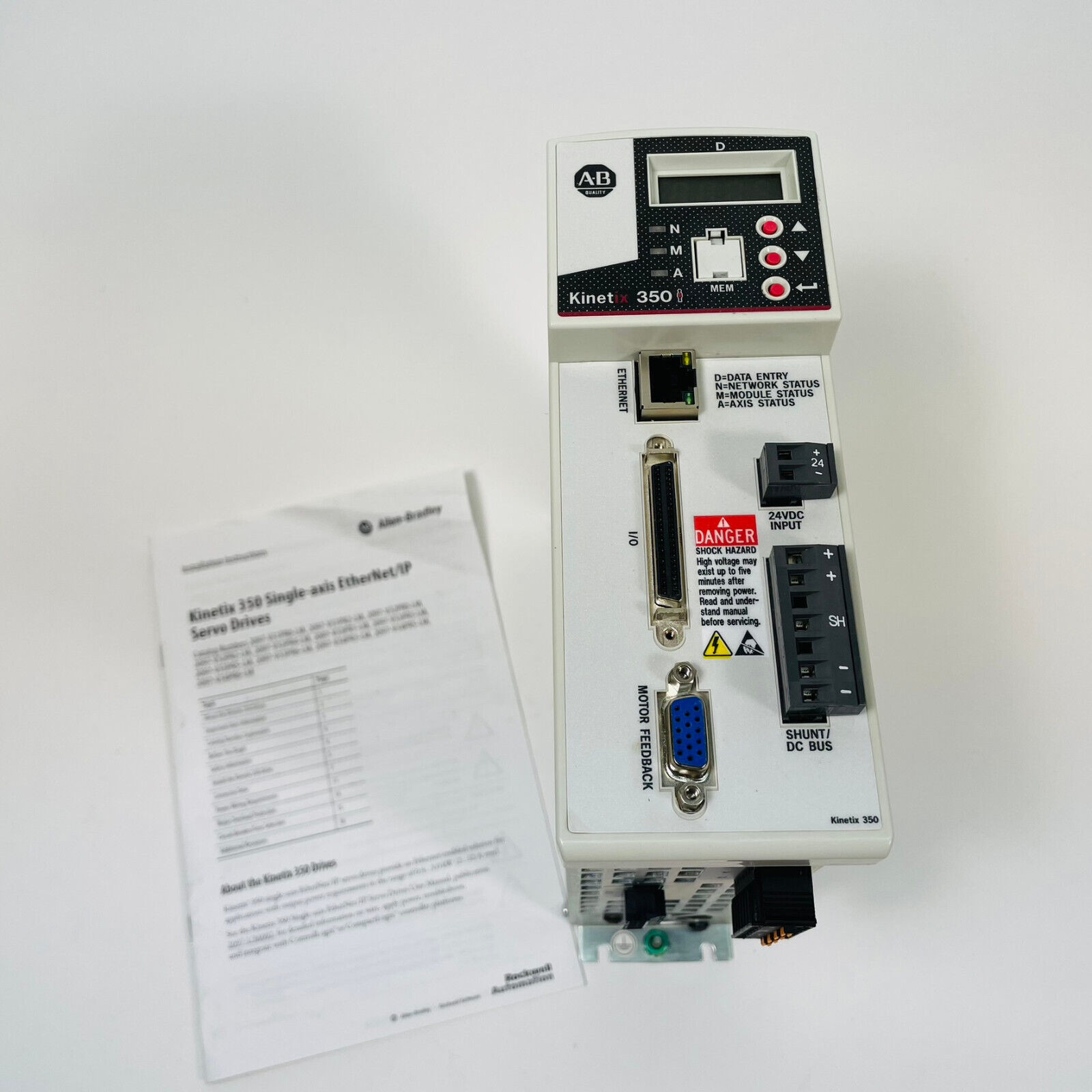 2097-V34PR6 ALLEN BRADLEY Kinetix 300 Family Of Ethernet I/P Indexing Servo Drive
