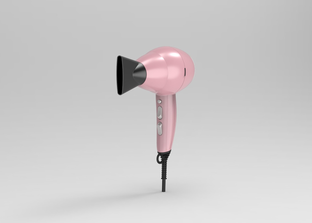 Removable Filter Detachable Nozzle 2400W Portable Hair Blow Dryer