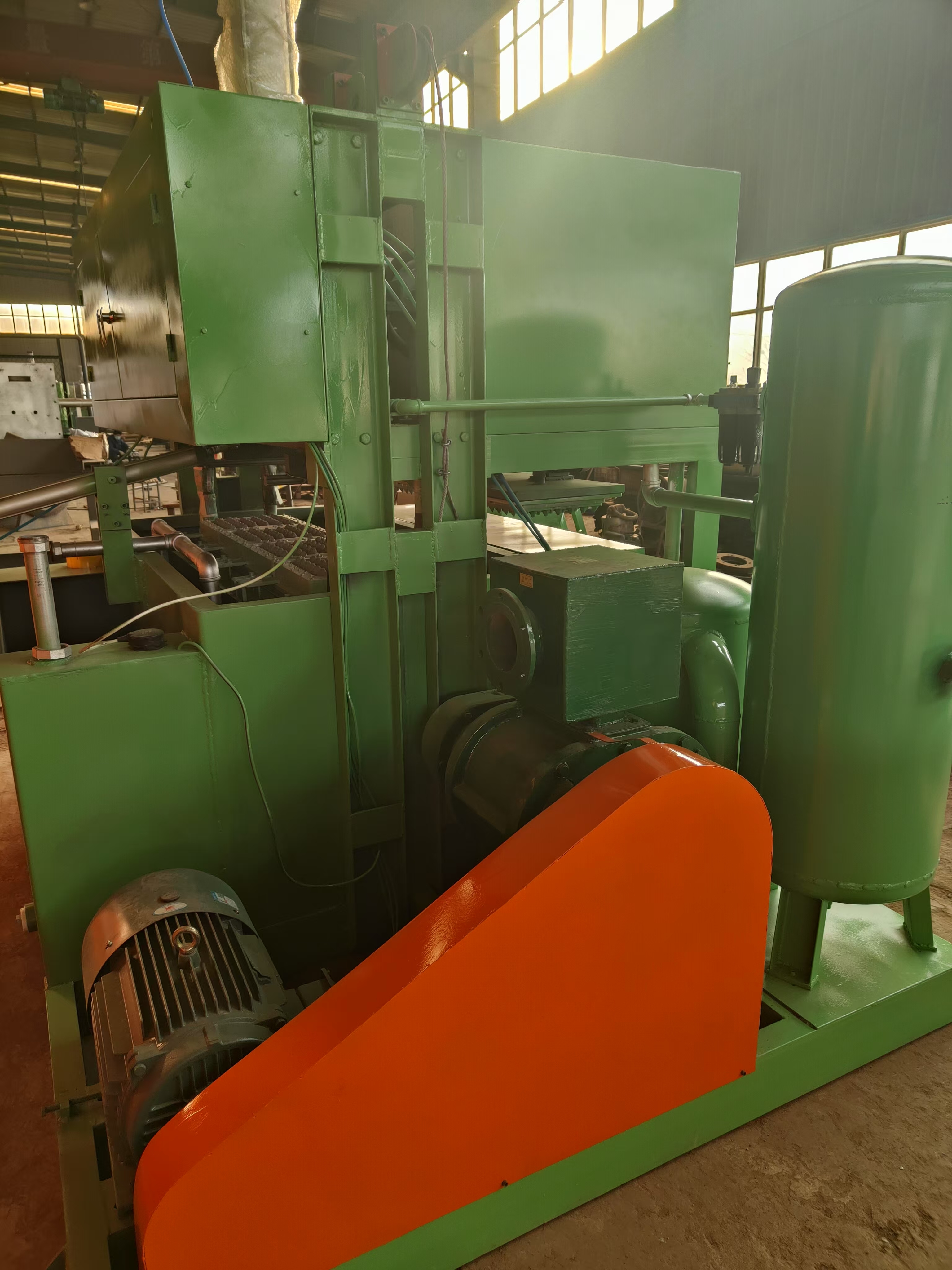 Paper Egg Tray Machine Small Capacity Convenient Installation Egg Tray Production Line for Egg Carton Making