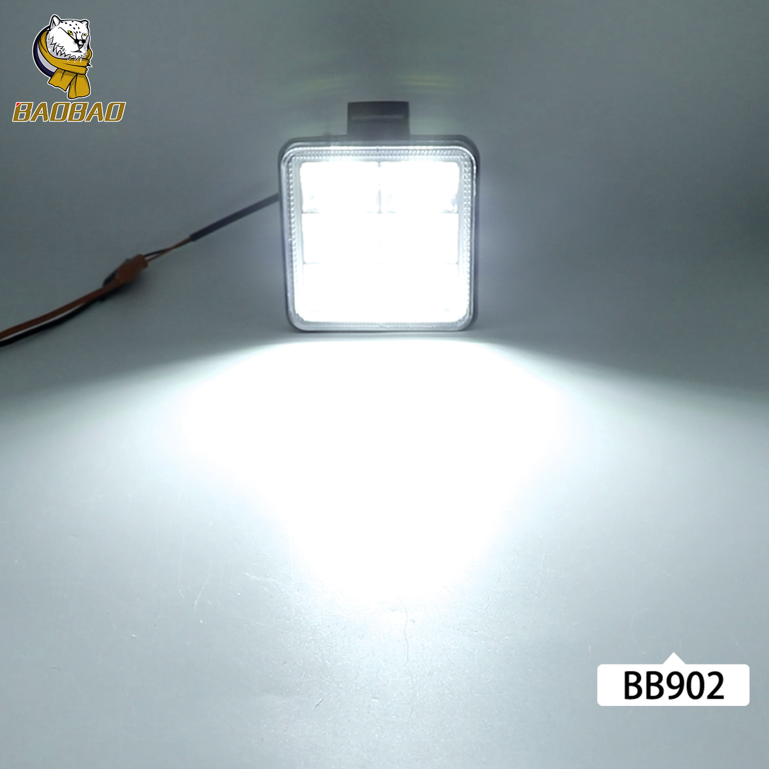 4 Inch 72W 48LED Square LED Work Lights Off Road Outdoor LED Lamp Parts