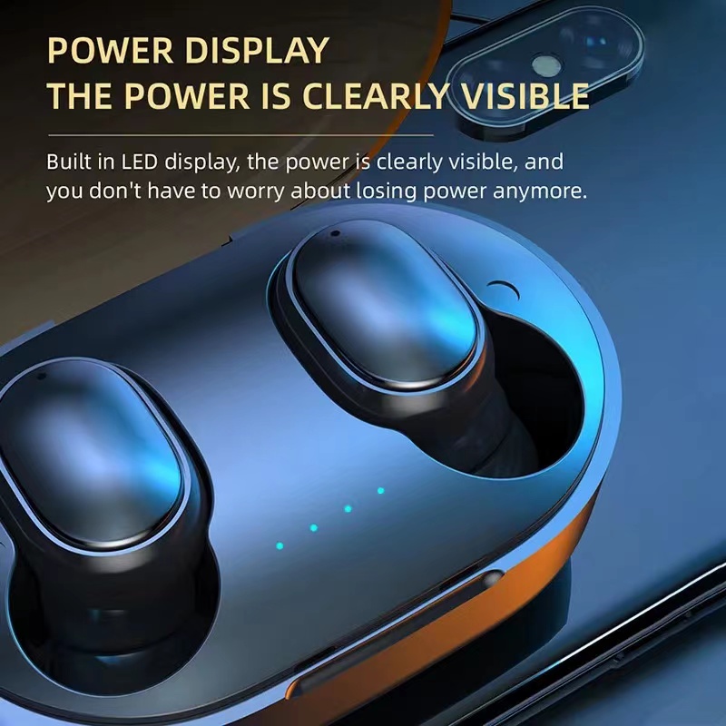 Mini Wireless Headset A6R Tws Bt 5.1 High Quality Wireless Earbuds Gaming In-ear Type C Earbuds A6R