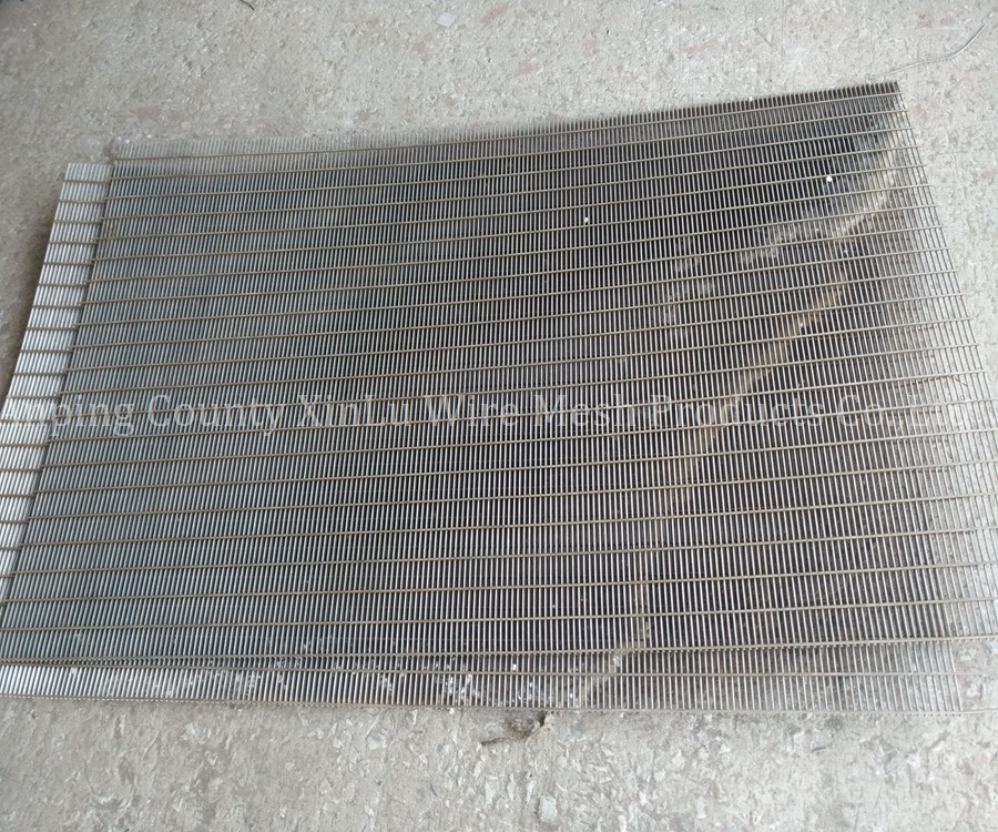 Wire Wrapped Screen Panel V Wire 2.5x4mm for Wire Mesh Filter Applications