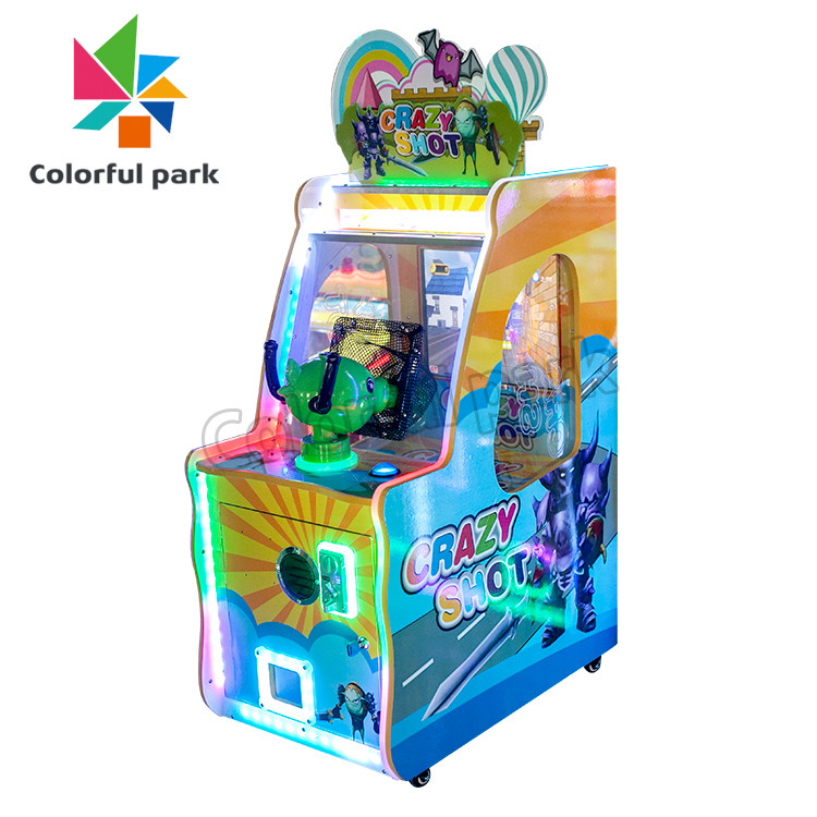 Zombie War Lottery Game Machine Ball Shooting Monster Realms 200W