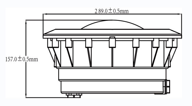 Plastic Body Swimming Pool Light Housing , Stainless Steel PAR56 Pool Light Niche