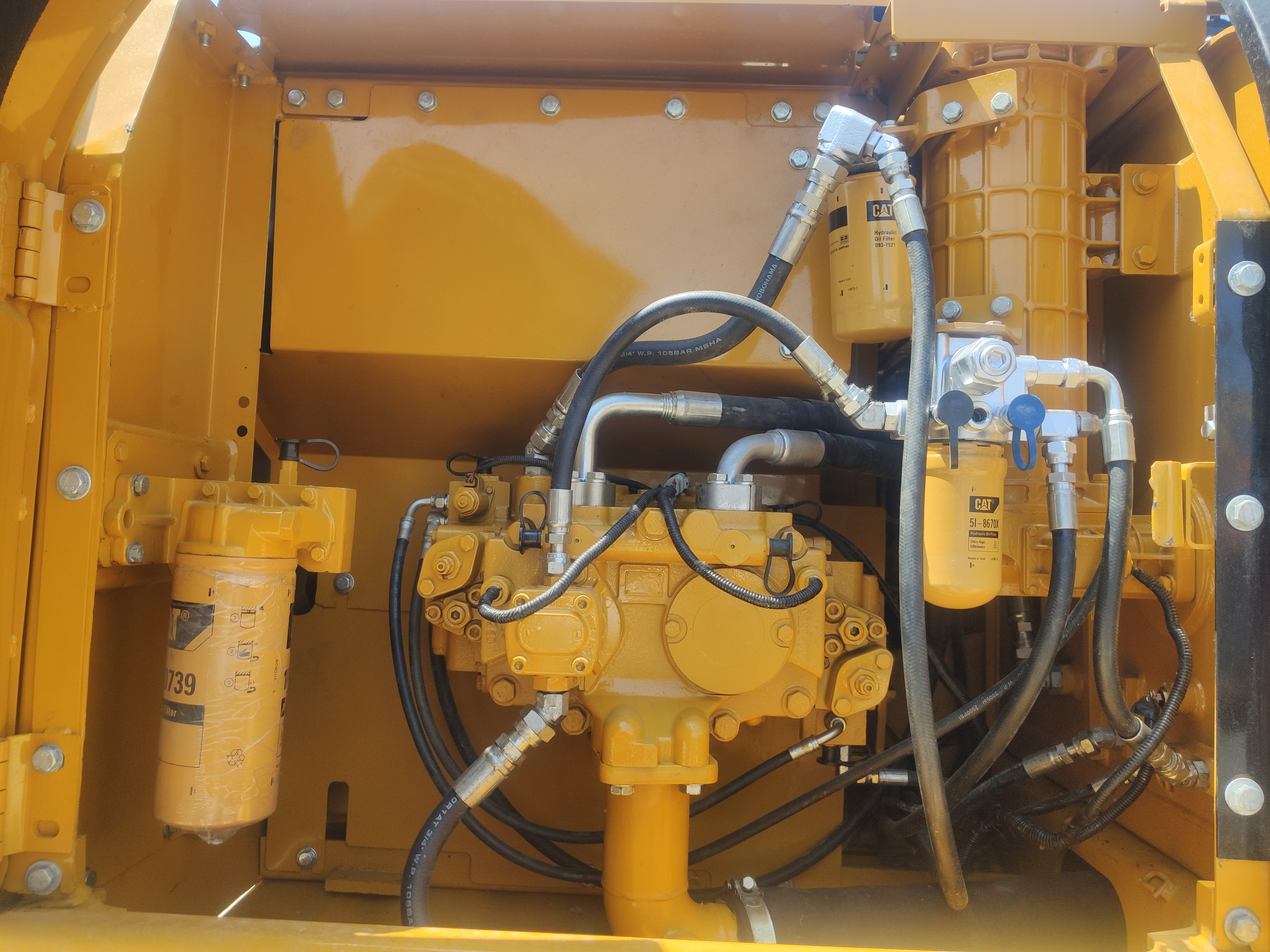 ORIGINAL PUMP Cat 320CL Excavator Used for 4001-6000 Working Hours in Construction Work