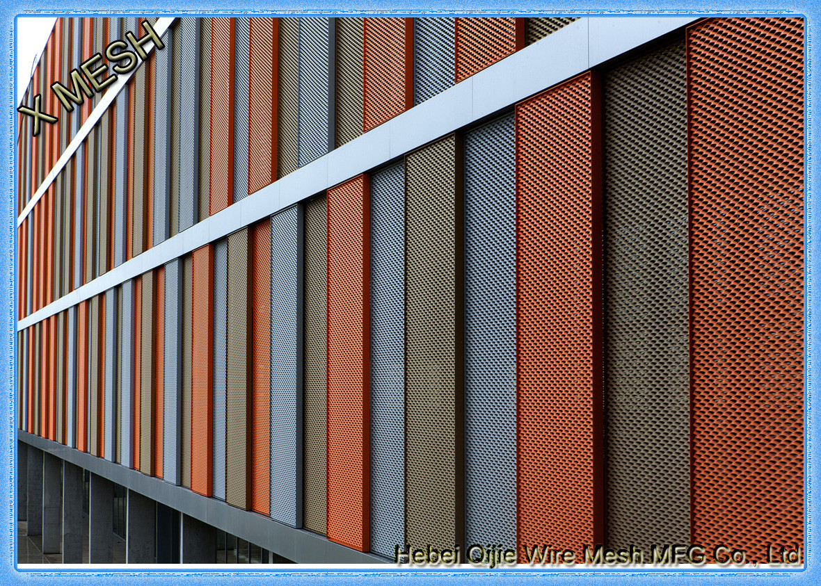 Construction Decorative Expanded Metal Wire Mesh Solid Sheets Fine Workmanship