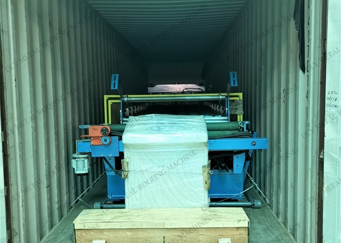 480V Color Steel Roll Forming Machine 3P Standing Seam Roof Machine