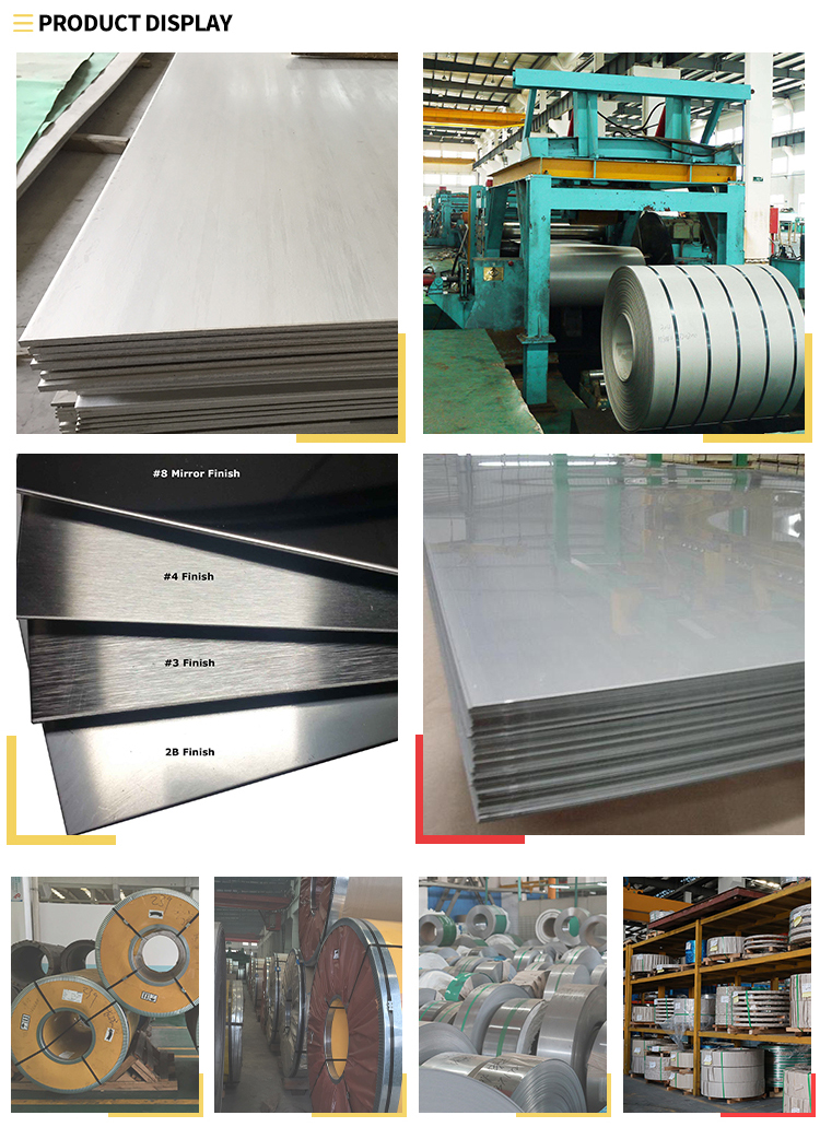 0.1-3mm Inox 304 Stainless Steel Plate Sheet 3-100mm BA 2B NO.1 NO.3 NO.4 8K HL 2D 1D