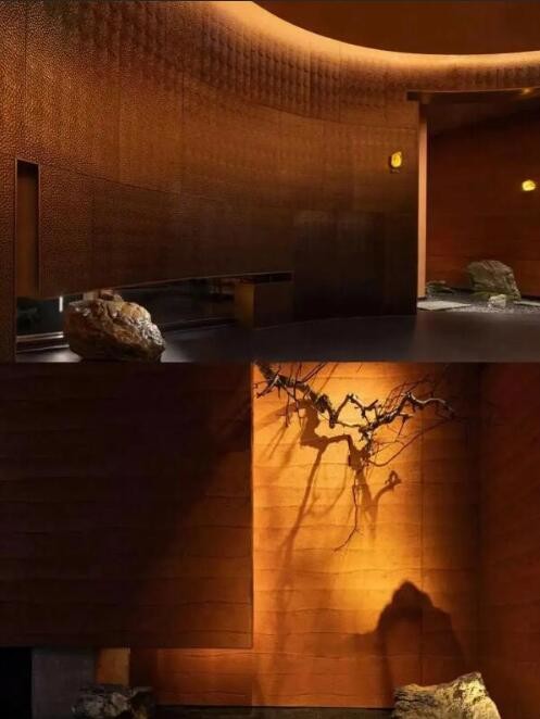 Artificial PU Stone Wall Panels For Large Rammed Earth Stone Walls 120x60cm