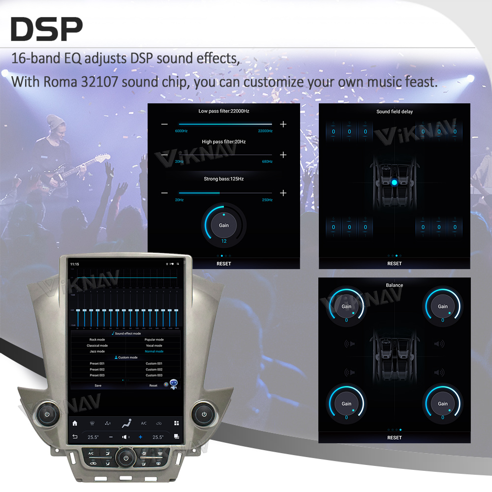 Car Radio Android 11 For 2014-2020 Suburban Tahoe GMC Yukon with screen