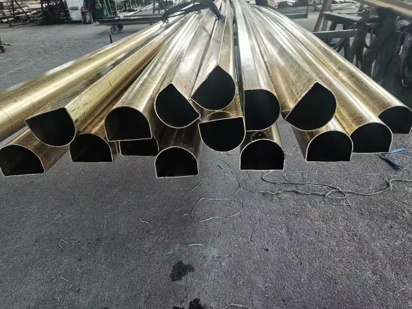 1/4 1/2 Full Hard Copper Pipe Brass Astm B88 Copper Tube