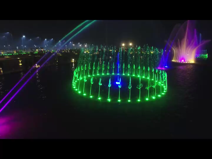 Water Dancing Pakistan Musical Fountain Stainless Steel 304