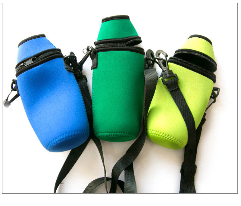 2 Packs Waterproof Foldable Neoprene Beer Bottle Sleeve