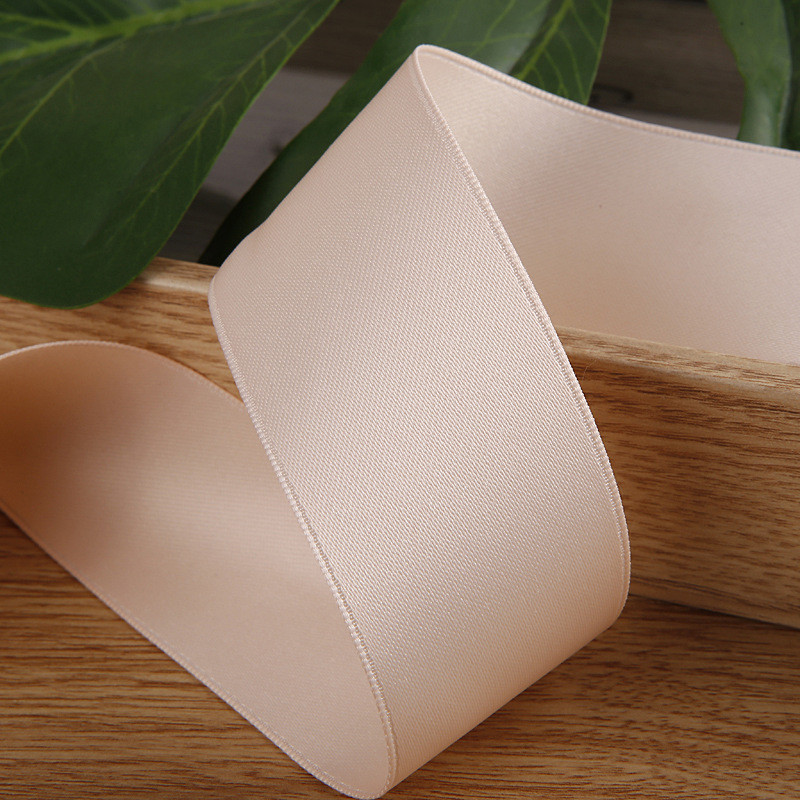 5mm-50mm Polyester Cotton Plain Knitting Ribbon Custom Cotton Ribbon For Gift Packaging
