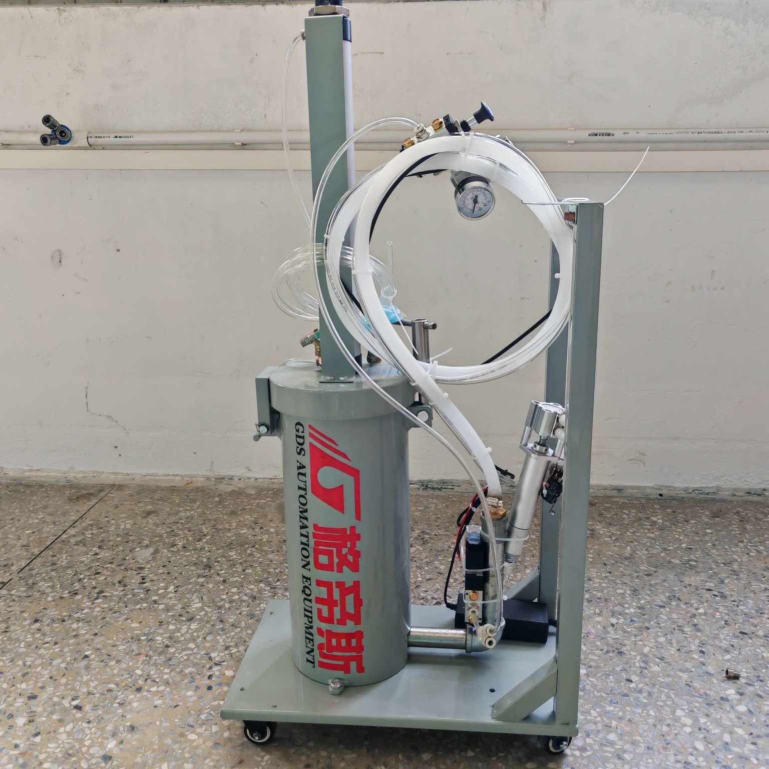 Corrosion Resistant Silicone Dispensing Equipment Portable Glue Dispensers