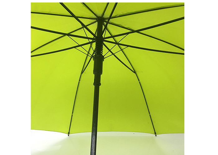 Manual Open Close Mens Windproof Umbrella , Windproof Travel Umbrella Grip Plastic Handle