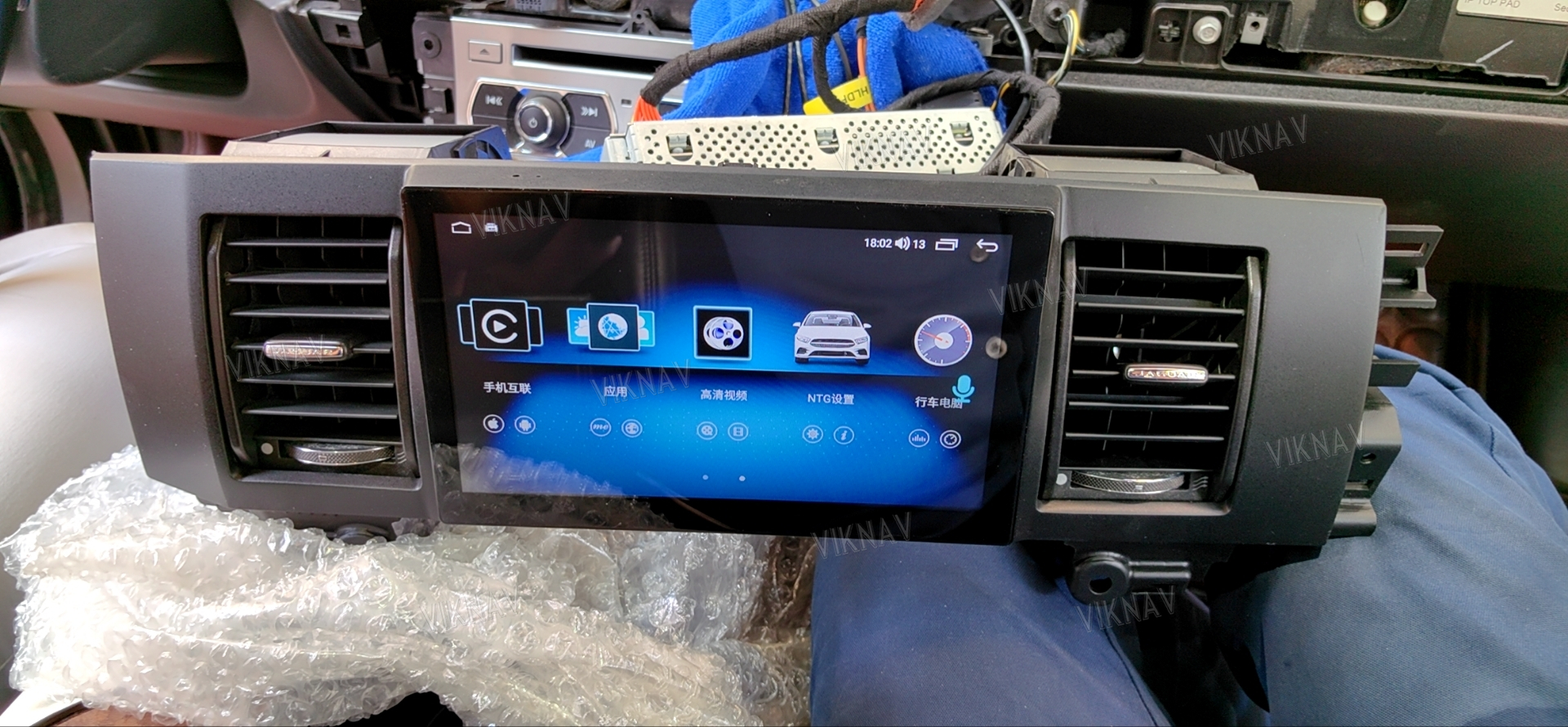Keep Original Car Functions Android Head Unit For Jaguar XJ 2007-2014 With CarPlay