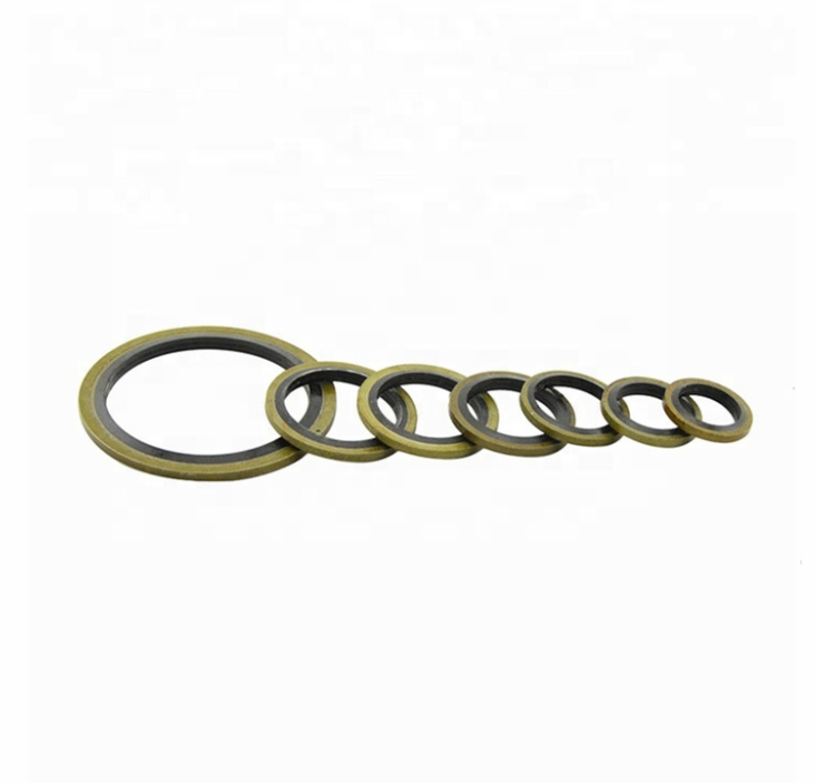 Customize Metal Rubber Bonded Sealing Washers Thread Compact Washer