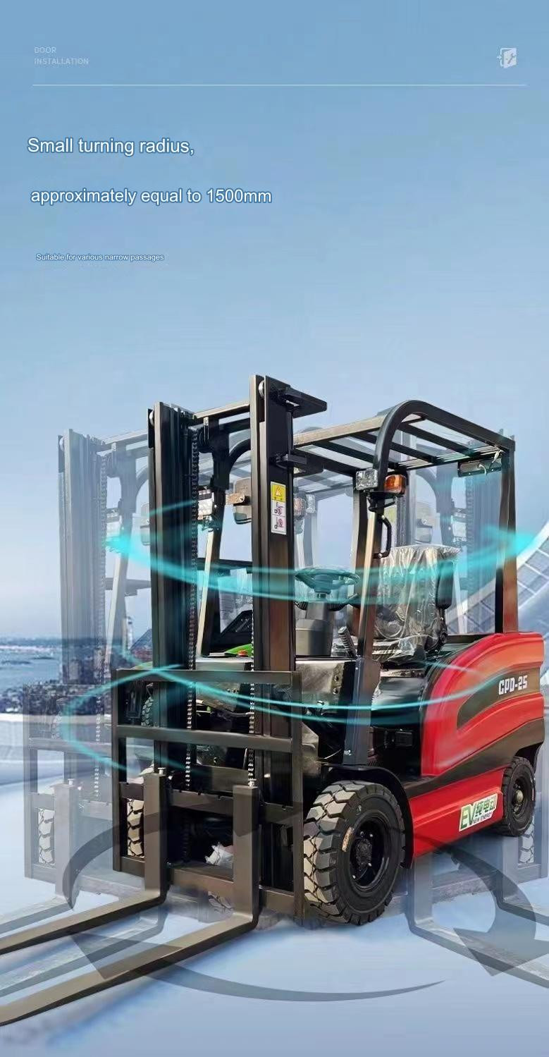 Best Value All Terrain Lithium Battery Forklift 2 Ton 2.5 Ton 3 Ton 3.5 Ton Good Quality Portable Electric Forklift