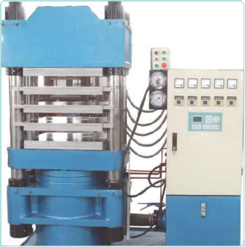 1200mm×600mm hot plate semi-automatic rubber vulcanizing press machine is used to produce rubber products