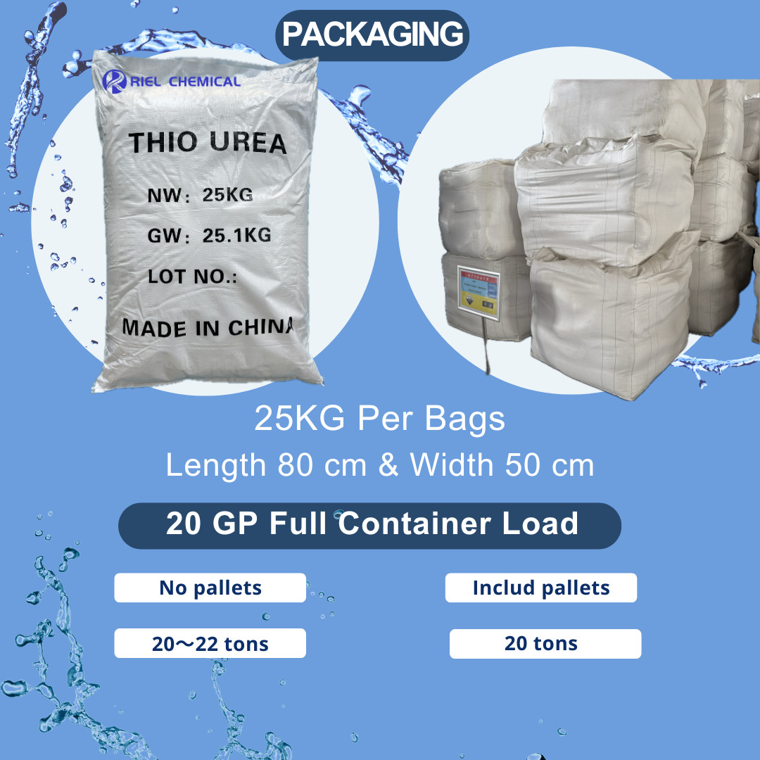 CAS 62-56-6 Thiourea Chemical Materials For Petroleum Additive