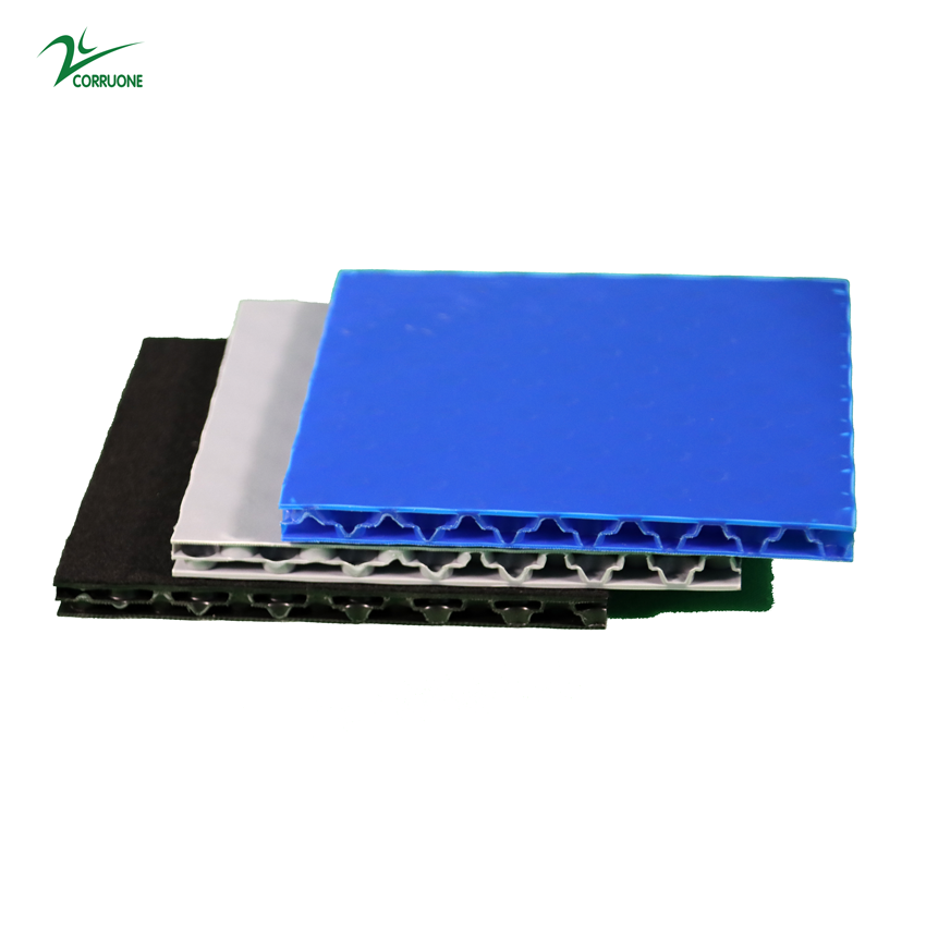 Purple 11mm PP Honeycomb Panel Polypropylene Honeycomb Sheet