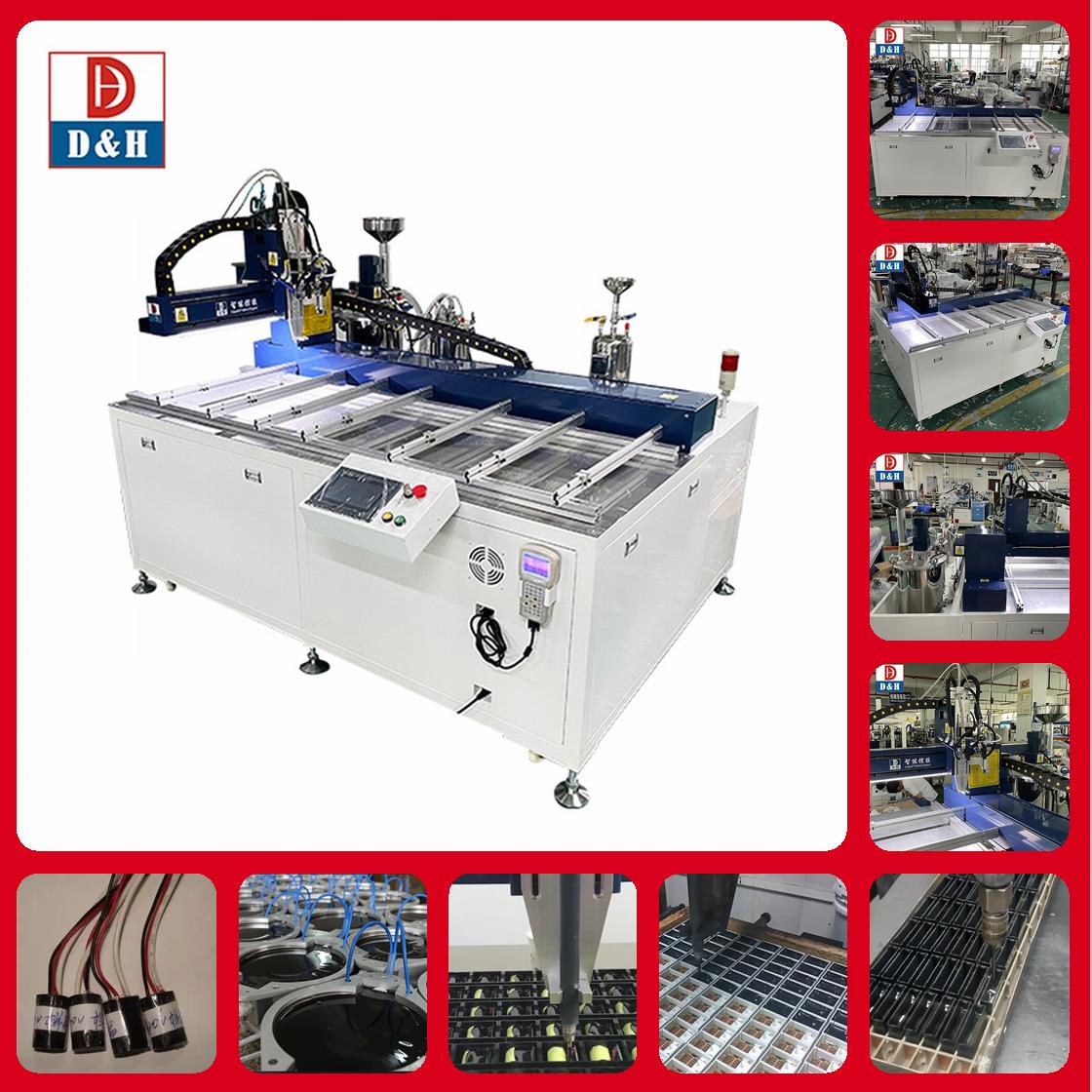 Three Axis Silicone LED Automatic Glue Dispensing Machine for Manufacturing Plant