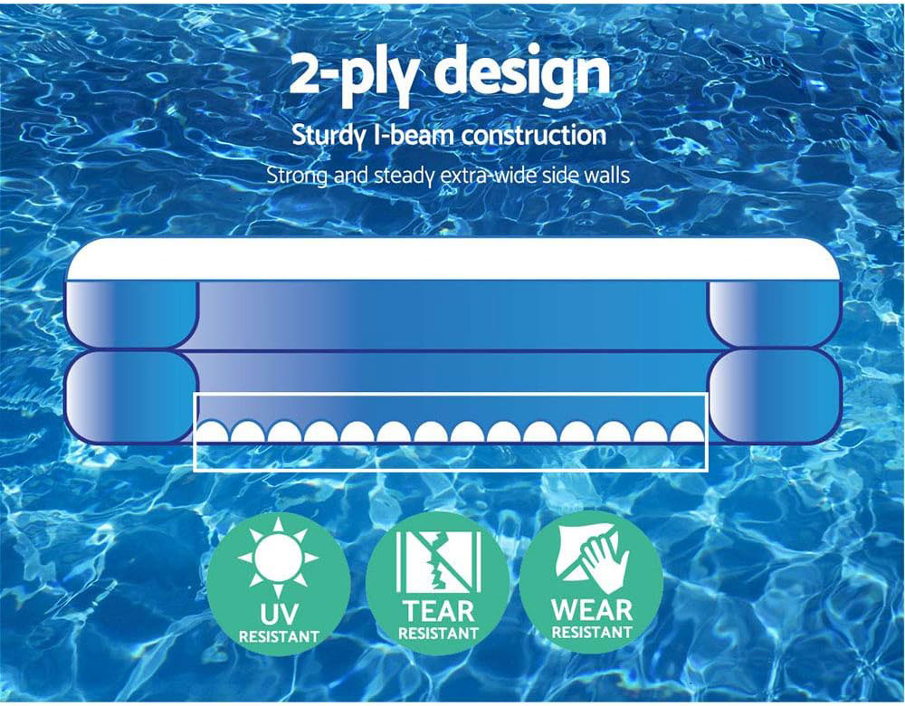 Unisex Summer Set Family Pool Easy To Assemble Water Toy for Outdoors Multiple Sizes