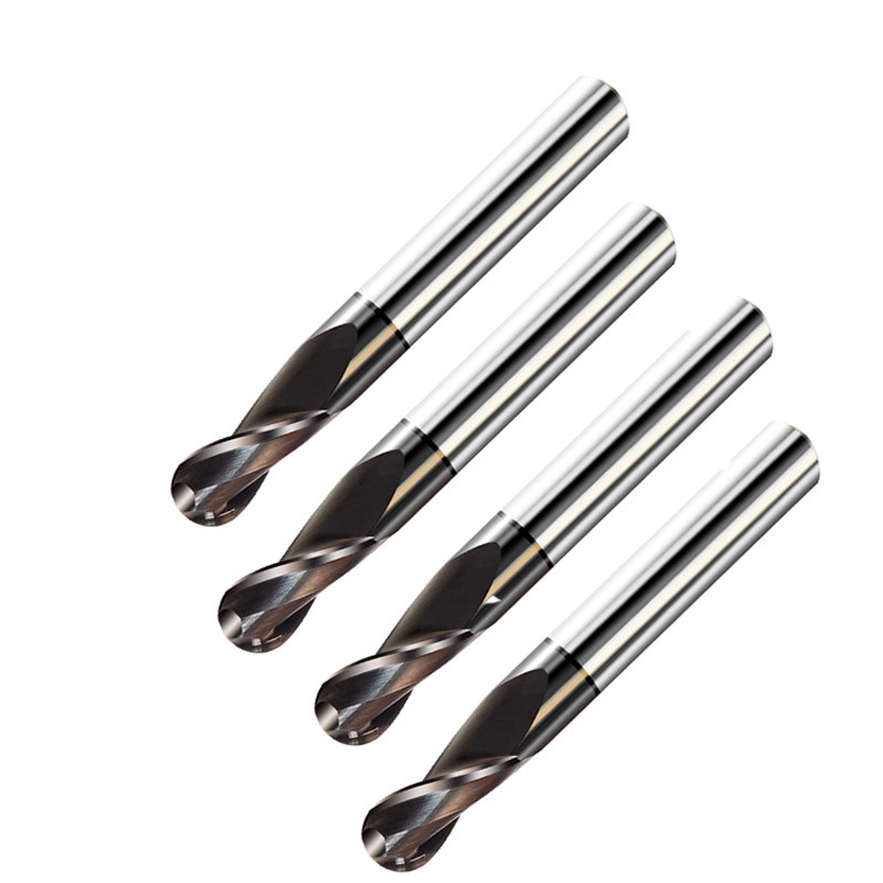 10mm Long Shank End Mills R5 Ball Nose End Mills For Steel
