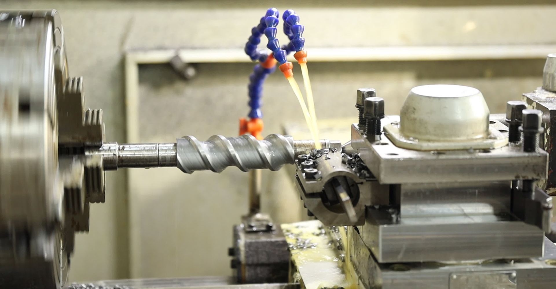 twin screw extruder element