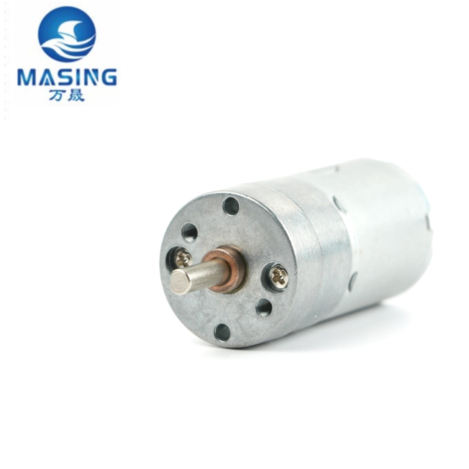 Dc Gear Motor Dc Motor 25mm Diameter Spur Gearbox Motor For Small Electric Cat Toilet Motor