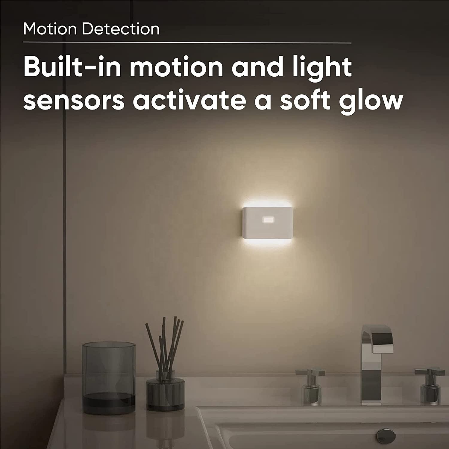 Hotel Motion Sensor LED Light Portable Motion Detector Lights