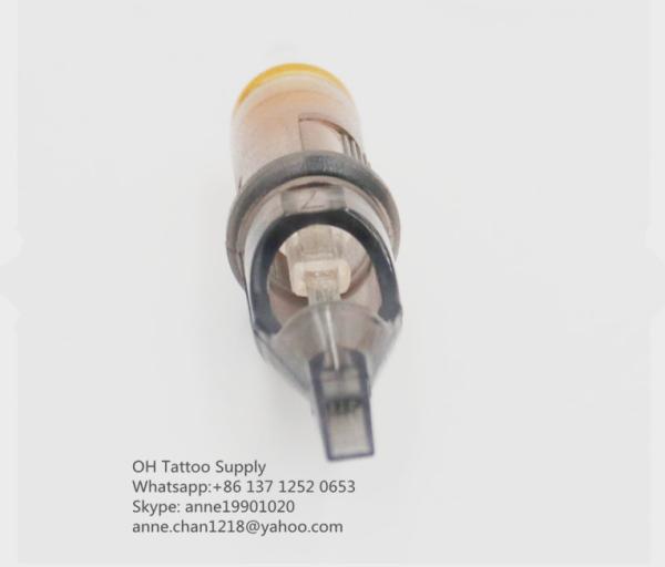 Membrane Sealed Tattoo Needle Cartridges High Resiliency Silicone Rebound
