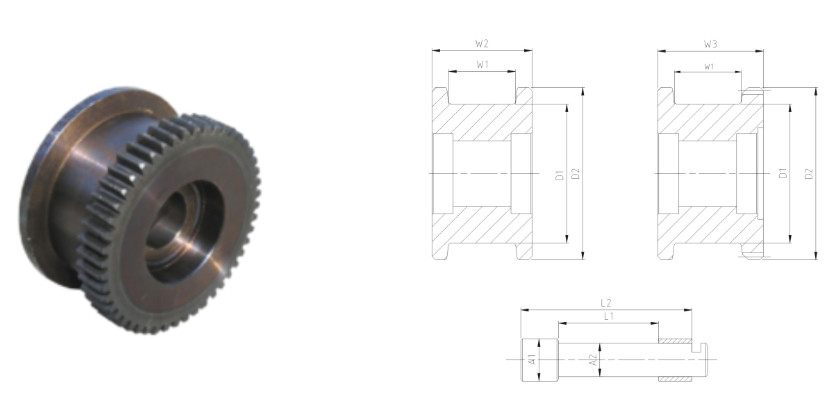 Customized and Wearable Steel Crane Wheels Meeting Needs of Various Walking Mechanism