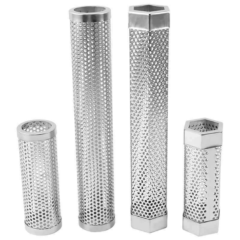 Gas Electric Charcoal 12'' BBQ Pellet Smoker Tube For Grill