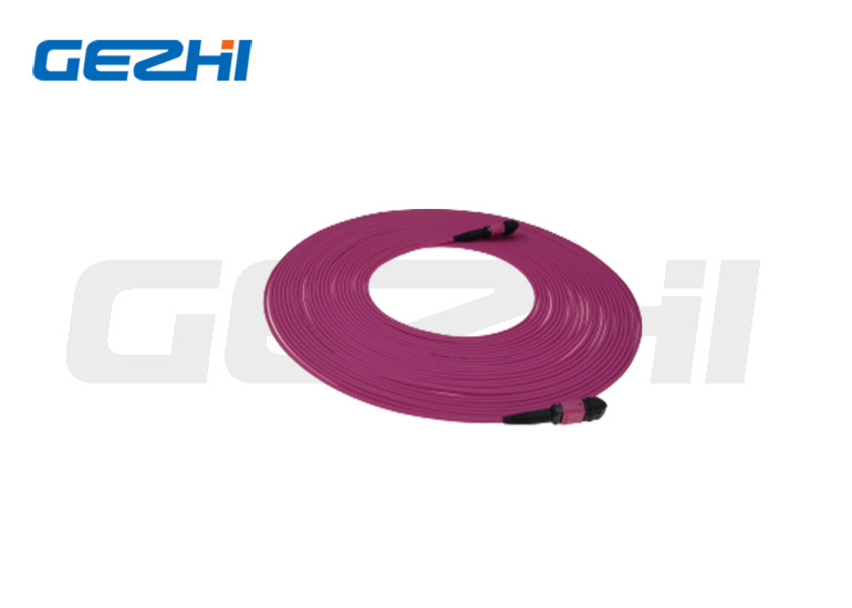 MPO 8 Core OM4 Multimode Patch Cable Series MPO LC Patch Cord Pigtail