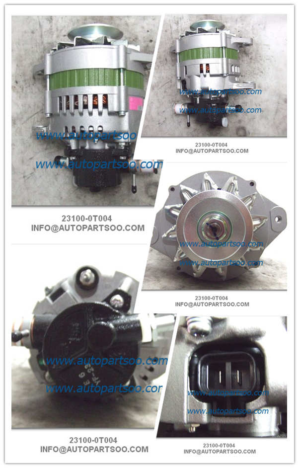 ALTERNATOR PARTS NISSAN PARTS 23100-0T004 23100-0T001 FD35 FD42 FD46 TD42 TD27 ZD30 ED33 Q