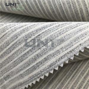 Anti - Pull Horse Hair Interlining Fabric Medium Weight For Suit And Overcoat