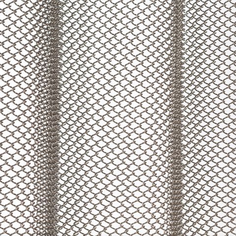 Aluminum Coil Metal Wire Mesh Curtain With Custom Surface Finish For Decoration