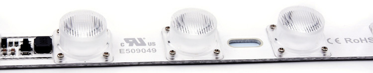 UL CE RoHS Edge Lit LED Bar Module High Power 24V For Frameless Fabric Light Box