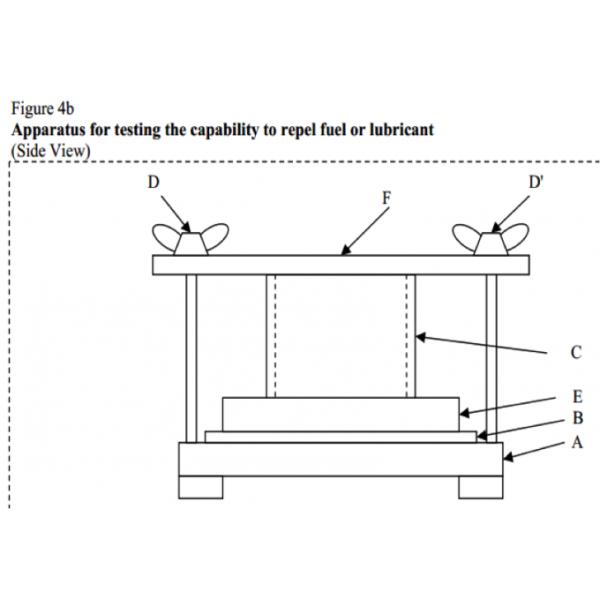 Stainless Steel Building Material Fire Tester For Ece R118 Annex 9 Test