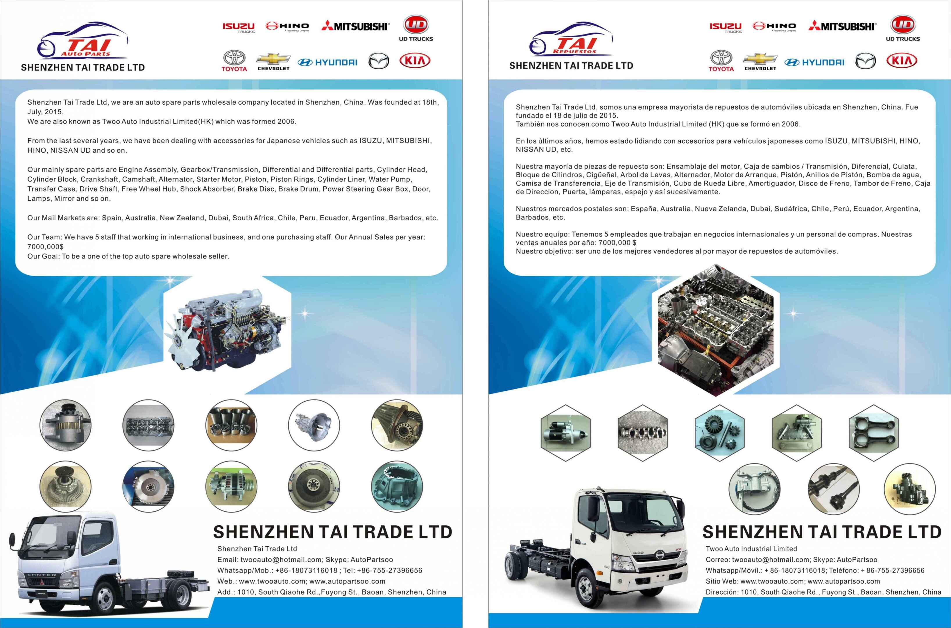 2011- Year Genuine AKC200A275 Compressor for Mitsubishi FV515 Truck 8DC9 Engine OE NO. AKC200A275