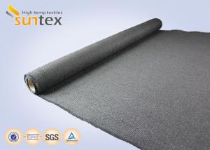 Buy cheap Heat Protection Cover High Temperature Fabric Cloth 32.4OZ Graphite Coated Safety Cloth product