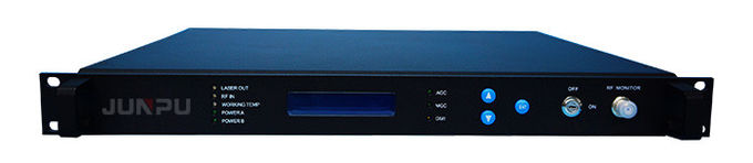 1550 Fiber Optic Catv Transmitter 1 Port Of 7dbm In External 50km Distancee
