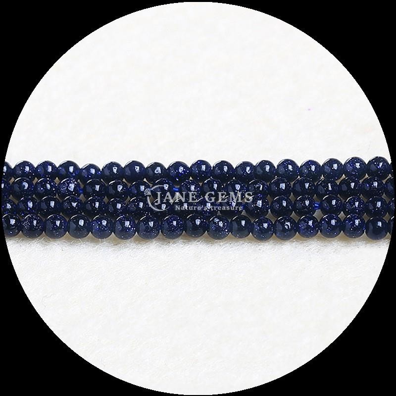 DIY Jewelry Making with Natural Gems Bead 4mm Size Beautiful Crystal Rose Quartz Sodalite Loose Bead Strands