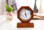Digital Type Wooden Alarm Clock Home Decoration Use in 185*185*35mm Size