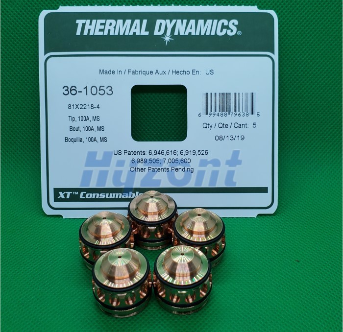 CE Thermal Dynamics 100A 36-1053 plasma torch tips
