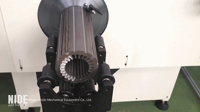 submersible motor stator insulation paper inserting machine